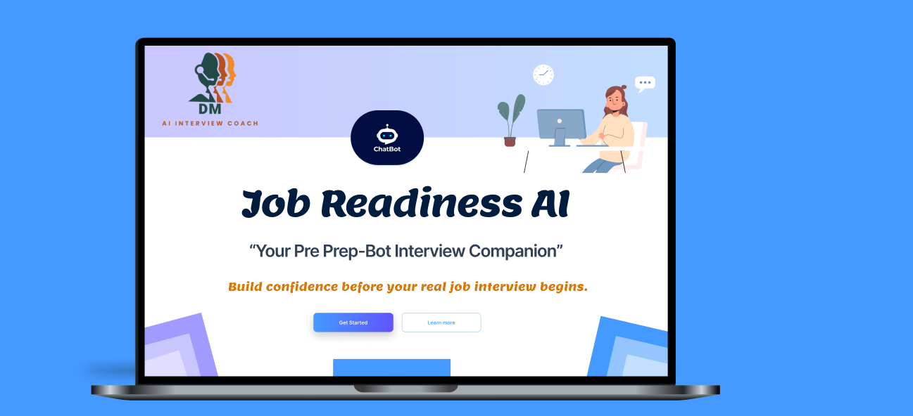 Job Readiness AI — Desktop UI design
