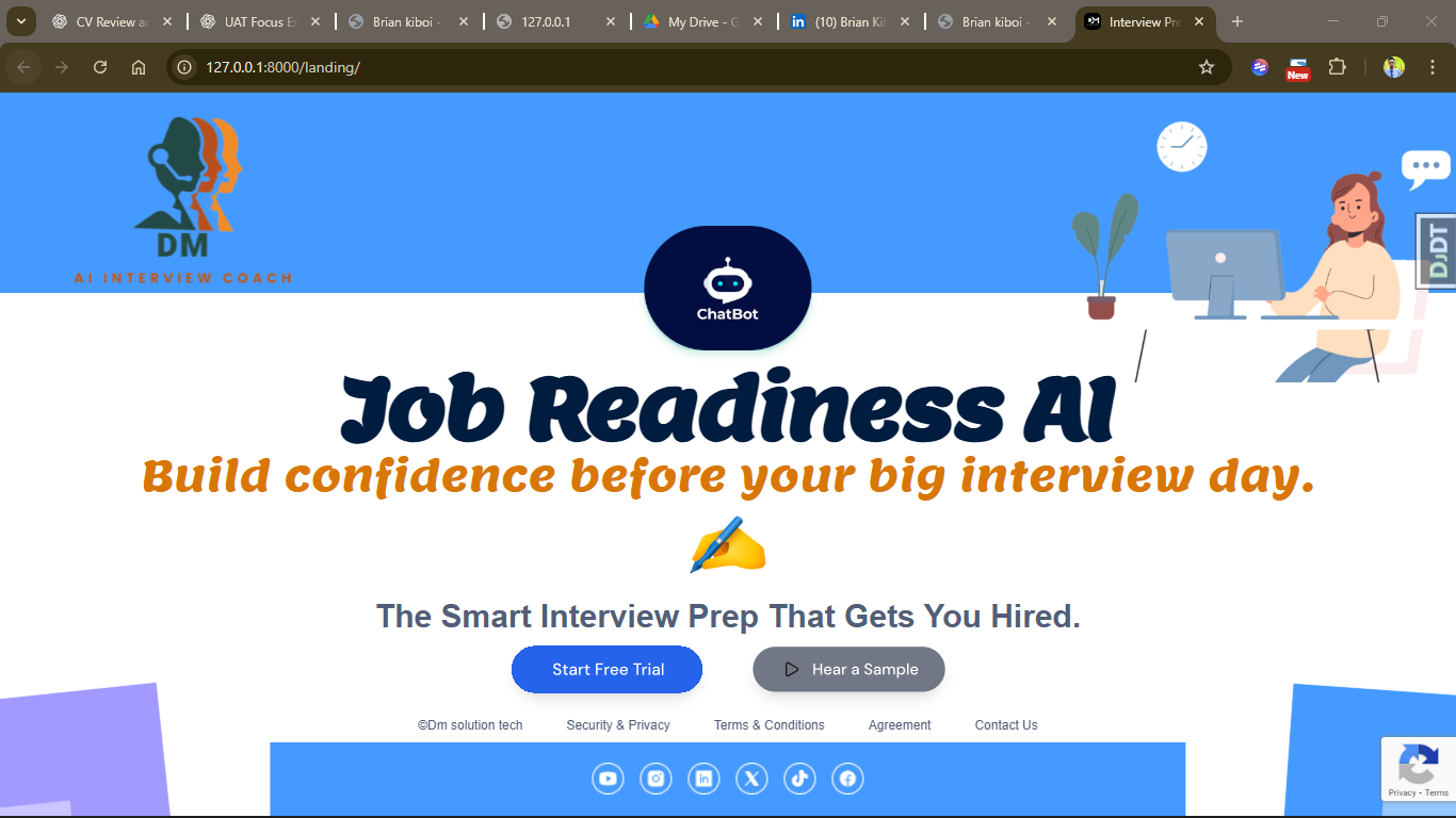 Job Readiness AI — Landing