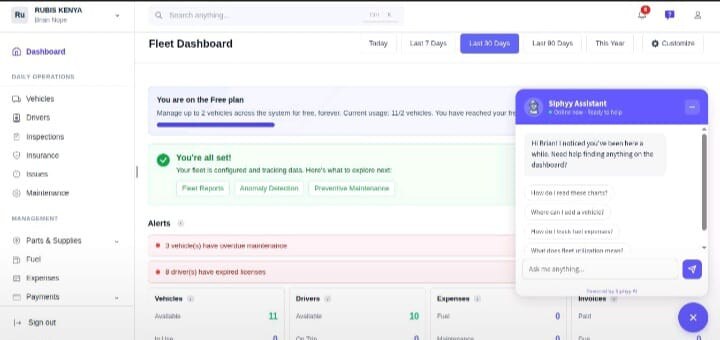 Siphyy ERP &mdash; Frontend screenshot 1